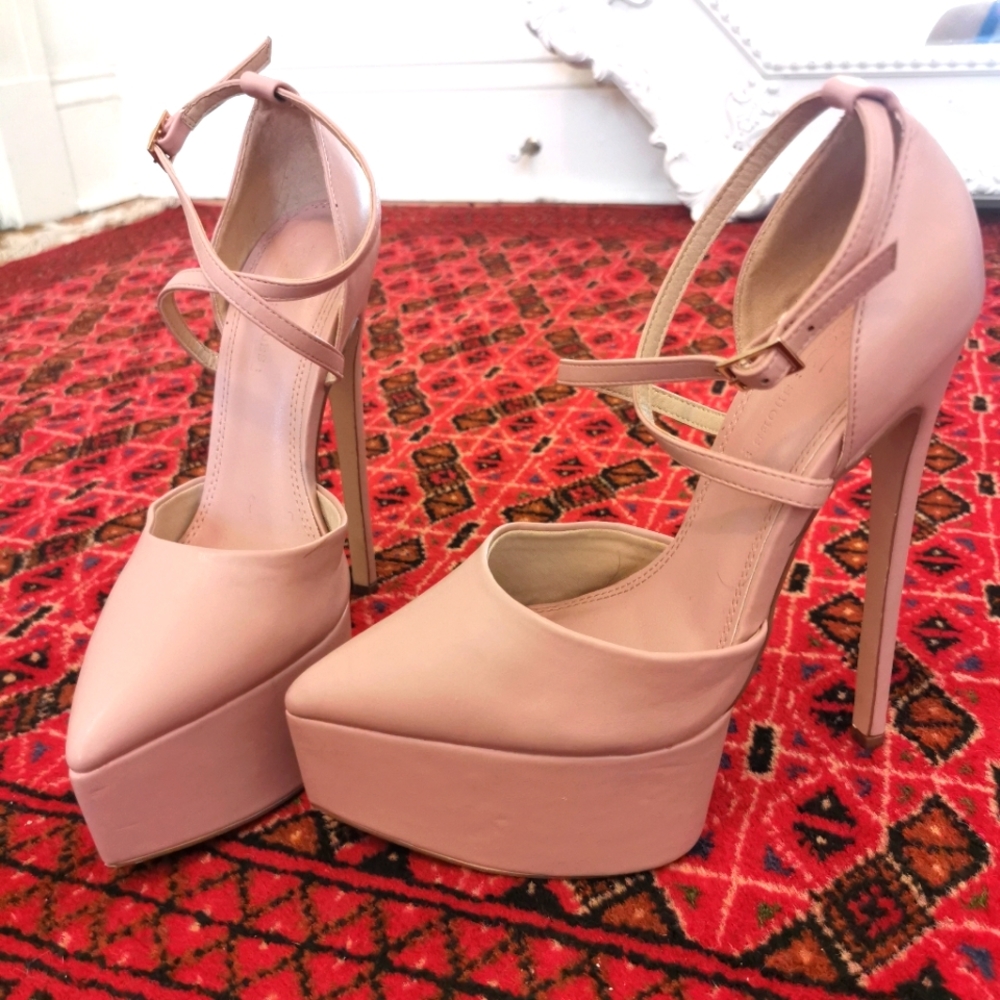 Asos platform heels size 8